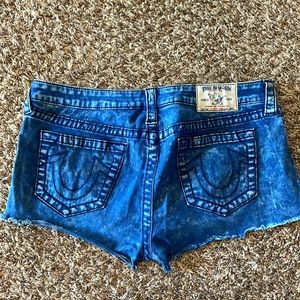 True Religion Jean shorts